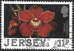 Stamps Jersey -  flores