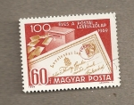 Sellos de Europa - Hungr�a -  Centenario de la primera tarjeta postal