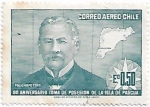 Stamps : America : Chile :  80 aniversario de la toma de posesión de la Isla de Pascua