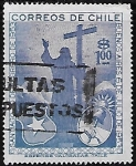 Stamps Chile -  Cristo de los Andes