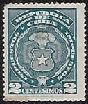 Stamps Chile -  Impuestos municipales 