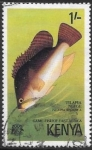 Sellos de Africa - Kenya -  peces