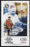 Stamps Chile -  Cardenal Raúl Silva Henríquez 