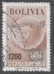 Stamps : America : Bolivia :  VII Período de Sesiones de la CEPAL, La Paz, Bolivia 