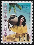 Stamps : America : Bolivia :  Traje típico de Oriente