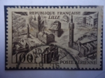 Stamps France -  Lille - Ciudad de Lille (a orilla del río Daúle)