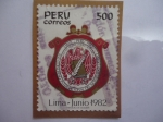 Stamps Peru -  16° Congreso Internacional del Notariado Latino -Lima-Perú 1982-Emblema.