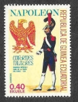 Stamps Equatorial Guinea -  Uniformes Militares