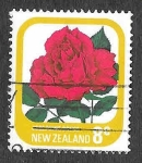 Stamps New Zealand -  591 - Rosa
