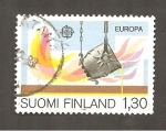 Stamps : Europe : Finland :  CAMBIADO MB