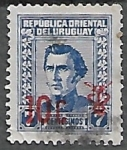 Stamps : America : Uruguay :  Gral José Gervasio Artigas