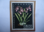 Stamps Venezuela -  Orquídeas . Epidendrum Atropurpureum Willd.