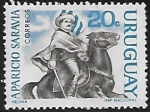 Stamps Uruguay -  Aparicio Saravia
