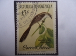 Sellos de America - Venezuela -  Paraulata Montañera - Zorzal Negro Brillante (Turdus Serranus)- Serie:Fauna V/zolana.