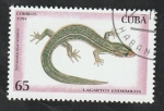 Stamps Cuba -  3413 - Lagarto