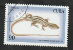 Sellos de America - Cuba -  3416 - Lagarto