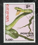 Stamps Laos -  723 - Serpiente