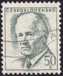 Stamps Czechoslovakia -  Ludvík Svoboda