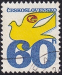 Sellos de Europa - Checoslovaquia -  correos paloma