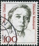 Stamps Germany -  Therese Giehse