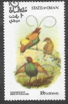 Sellos de Asia - Om�n -  (C) 03-6 - Aves del Paraiso