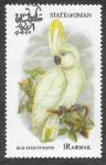 Stamps Oman -  (C) 03-8 - Cacatúa Oftálmica​ 
