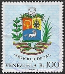 Stamps Venezuela -  Servicio Judicial 