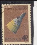 Stamps Poland -  Géminis, nave espacial estadounidense
