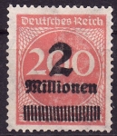 Stamps Germany -  2 Millonen