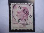 Sellos del Mundo : Asia : Turqu�a : Kemal Atatürk (1881-1938) - Mustafá Kemal Atatürk - Primer Presidente-Serie:postales 1965-Atatürk.