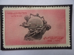 Stamps : Asia : Yemen :  Yemen - Yemen Reino - 75° Aniversario de la U:P:U - (Antes de 1963)