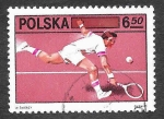 Stamps Poland -  2472 - LX Aniversario de la Federación Polaca de Tenis