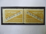 Stamps San Marino -  Colina de San Marino - Pacchi Postal-Serie:Paquete Postal (Sellos I y II Respect)