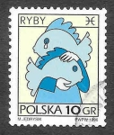 Stamps Poland -  3278 - Signo del Zodiaco