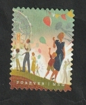 Stamps United States -  5260 - En la Feria, globos