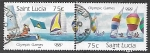 Stamps Saint Lucia -  Juegos Olímpicos 