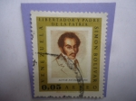 Stamps Venezuela -  Simón Bolívar (1783-1830)-Serie: Simón Bolívar en la Pintura- Retrato a la Edad de 33 Años en Haití-