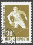 Stamps Hungary -  1204 - Campeonato Internacional Europeo de Tenis de Mesa