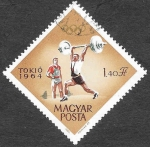 Stamps Hungary -  1603 - XVIII JJOO Tokyo