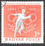 Sellos de Europa - Hungra -  2038 - LXXV Aniversario del Comité Olímpico Húngaro