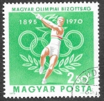 Sellos de Europa - Hungr�a -  2041 - LXXV Aniversario del Comité Olímpico Húngaro