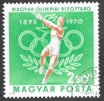 Stamps Hungary -  2041 - LXXV Aniversario del Comité Olímpico Húngaro