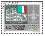 Stamps Hungary -  2586 - Año Pre-Olímpico Moscú´80
