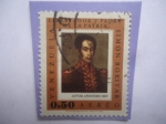 Stamps Venezuela -  Simón Bolívar (1783-1830)-Retrato del Pintor Peruano: José Gil de Castro (1785-1837)- Serie:Simón Bo
