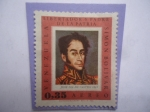 Stamps Venezuela -  Simón Bolívar (1783-1830)-Retrato del Pintor Peruano: José Gil de Castro (1785-1837)- Serie:Simón Bo