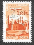 Stamps : Europe : Hungary :  C266 - Avión sobre el Cairo