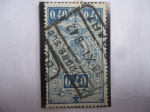 Stamps Belgium -  Sello Ferroviario - Escudo de Armas