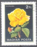 Stamps Hungary -  rosa Y2808