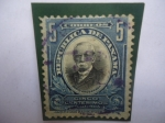 Stamps Panama -  Justo Arosemena (1817-1896) -Serie: Símbolos Estatales y Personajes -Justo Arosemena Quesada.