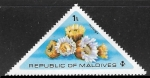 Stamps Maldives -  Phyllangria